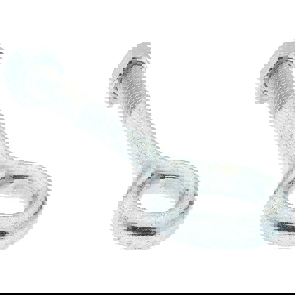 5/16-18, Zinc-Plated Finish, Steel Wire Turned Open Eye Bolt